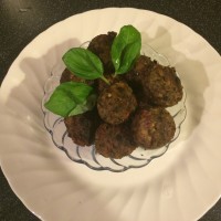 Aubergine 'No Meat' Meat Balls 